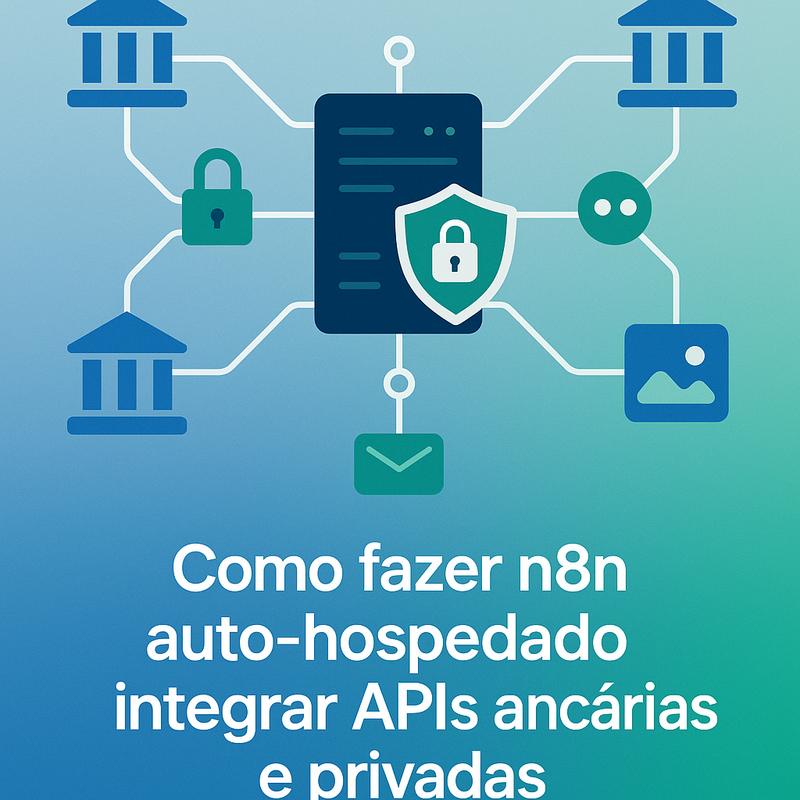 Uma imagem sobre n8n auto-hospedado: integração APIs bancárias seguras