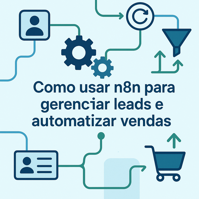 Uma imagem sobre Como usar n8n para gerenciar leads e automatizar vendas