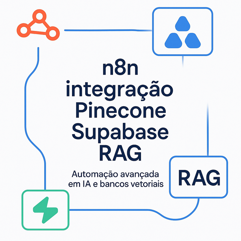 Uma imagem sobre n8n integração Pinecone Supabase RAG: Automação IA