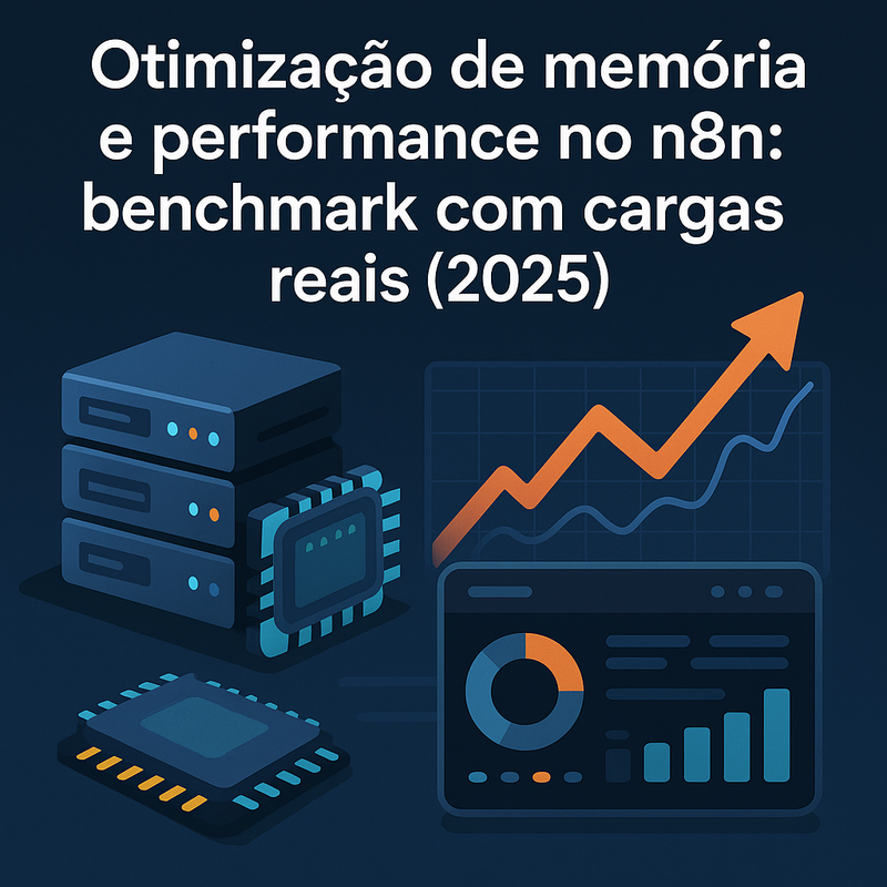 Uma imagem sobre Otimização de memória e performance no n8n: benchmark 2025