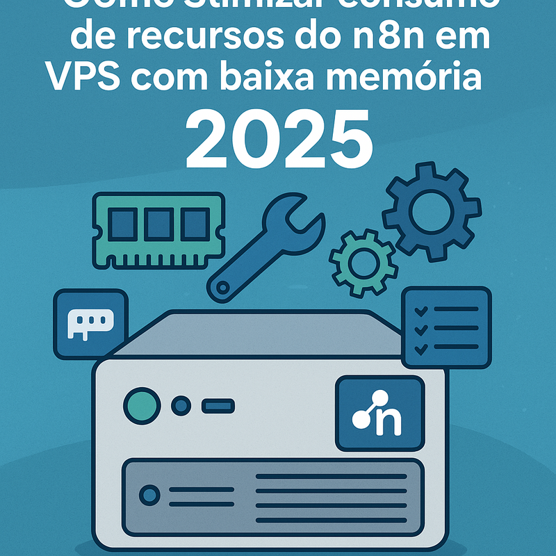 Uma imagem sobre Otimizar consumo n8n VPS baixa memória 2025