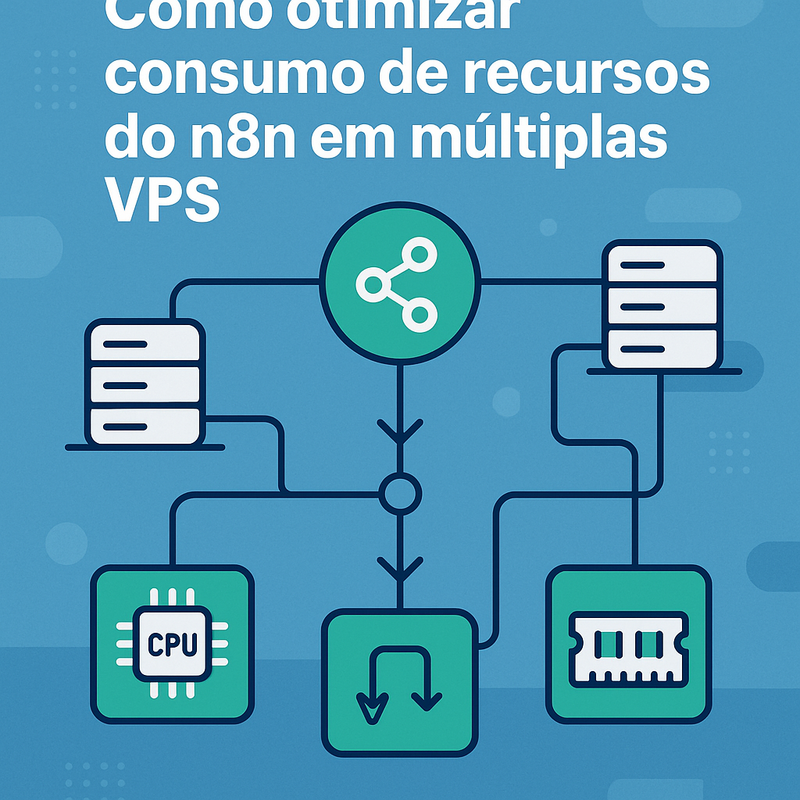 Uma imagem sobre Como otimizar consumo de recursos do n8n em múltiplas VPS