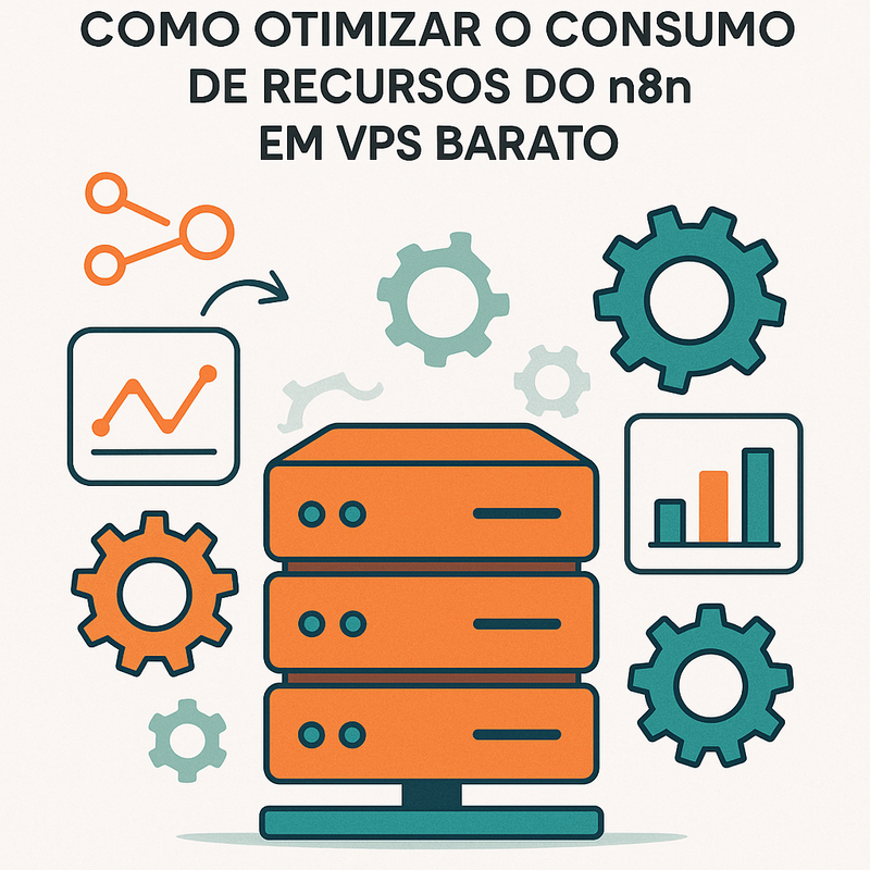 Uma imagem sobre Otimizar consumo de recursos do n8n em VPS barato