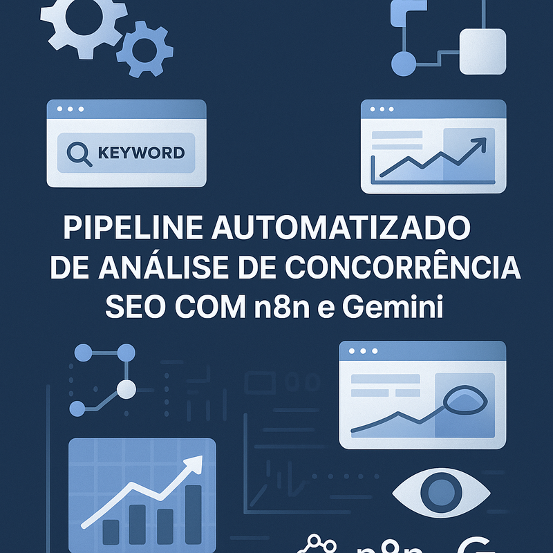 Uma imagem sobre Pipeline automatizado de análise de concorrência SEO n8n
