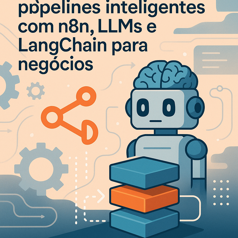 Uma imagem sobre Como criar pipelines inteligentes com n8n, LLMs e LangChain
