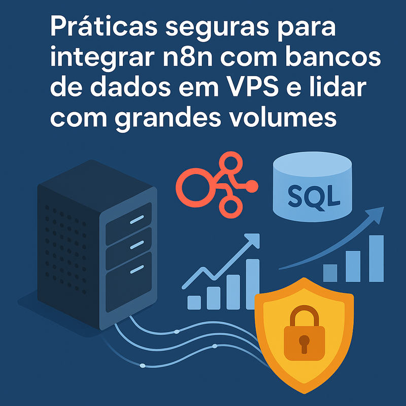 Uma imagem sobre Práticas seguras integração n8n bancos de dados VPS