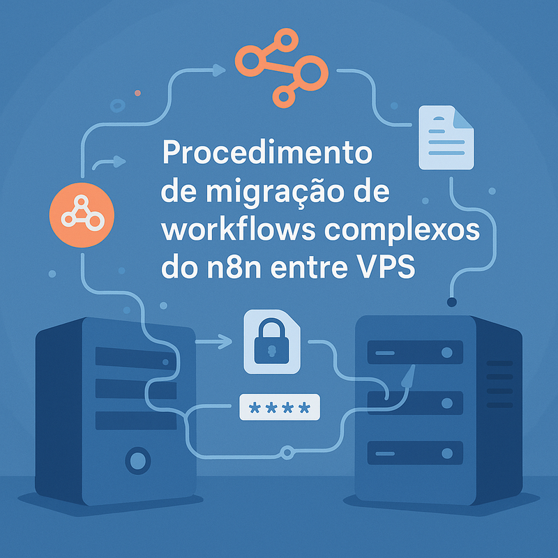 Uma imagem sobre Procedimento migração workflows complexos n8n entre VPS