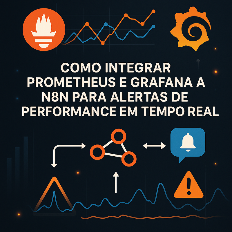 Uma imagem sobre Integrar Prometheus e Grafana ao n8n: alertas de performance
