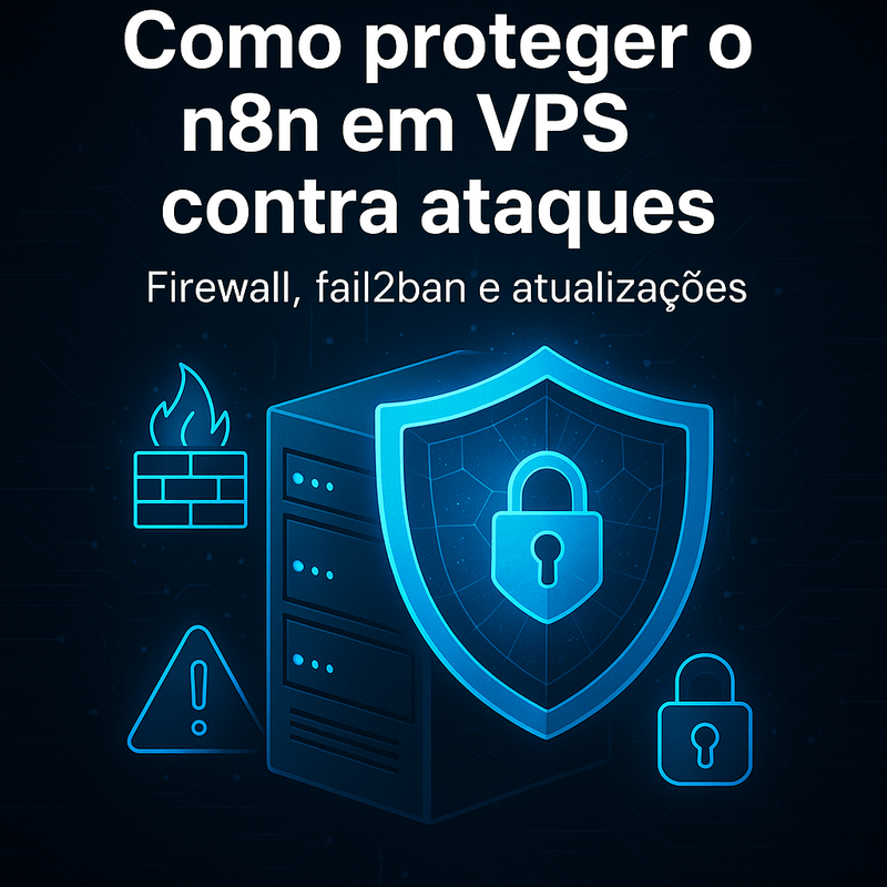 Uma imagem sobre Proteger n8n em VPS contra ataques: guia completo