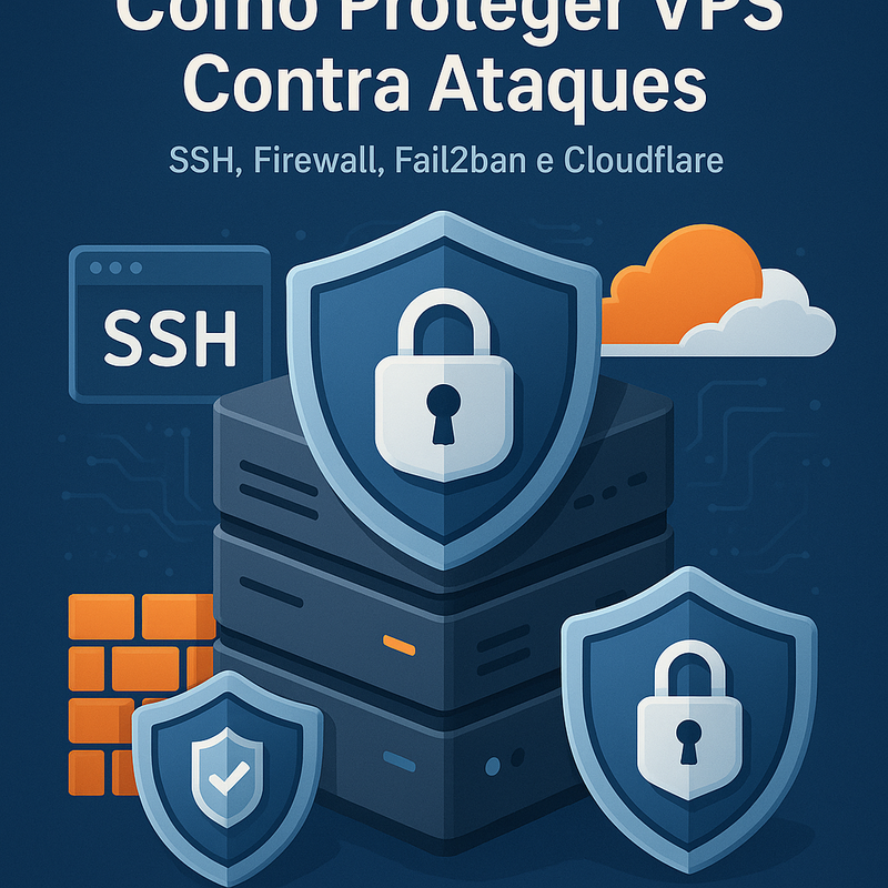 Uma imagem sobre Como proteger VPS contra ataques SSH, Firewall e Cloudflare