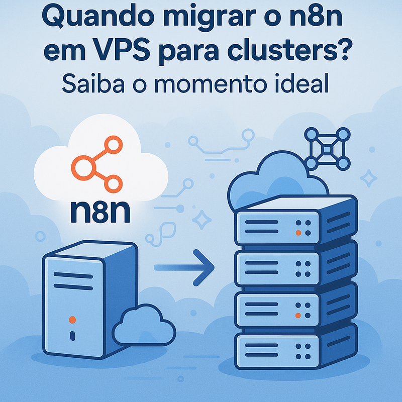 Uma imagem sobre Quando migrar o n8n em VPS para clusters?
