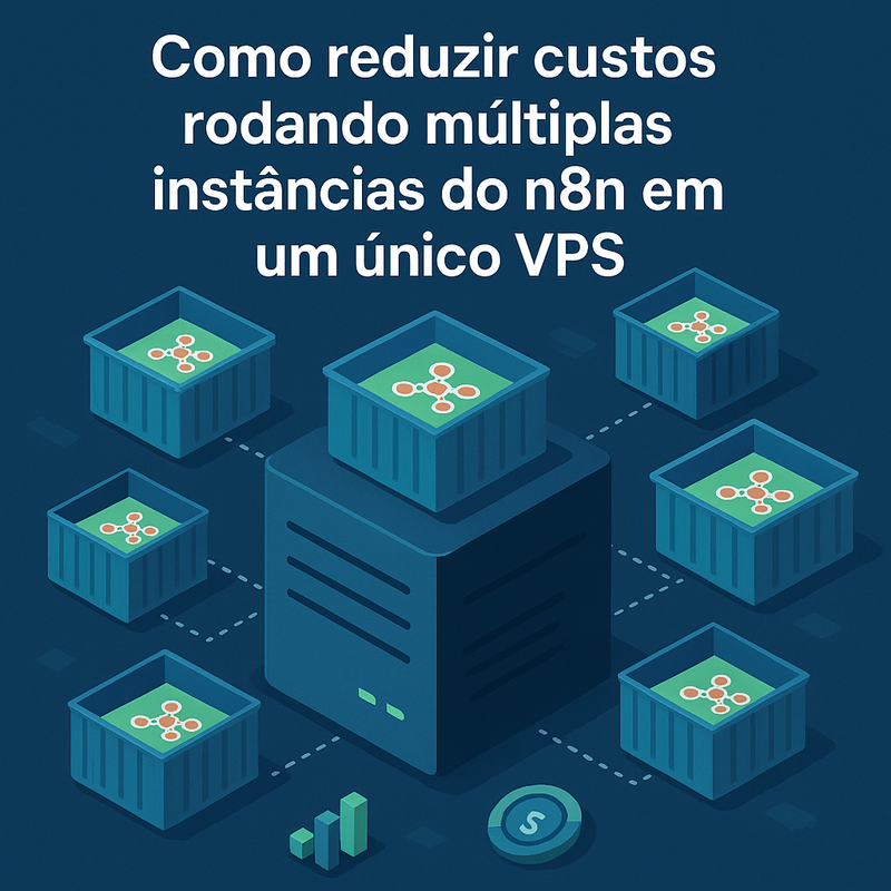 Uma imagem sobre Reduzir custos múltiplas instâncias n8n VPS