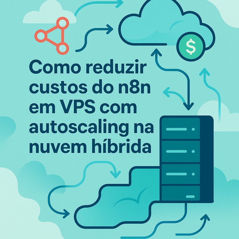 Uma imagem sobre Reduzir custos do n8n em VPS com autoscaling híbrido