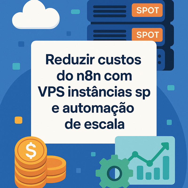 Uma imagem sobre Reduzir custos do n8n com VPS e instâncias spot