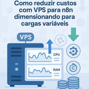 Como reduzir custos com VPS para n8n dimensionando para cargas variáveis