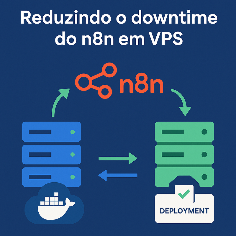 Uma imagem sobre Reduzir downtime do n8n em VPS nas atualizações