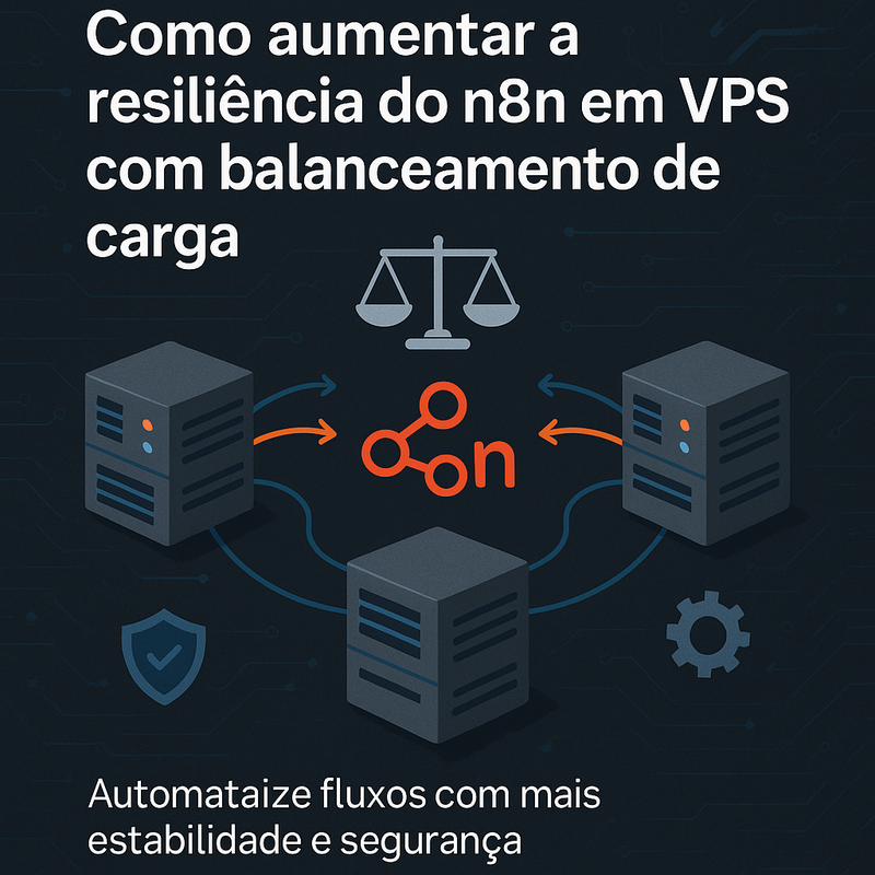 Uma imagem sobre Resiliência do n8n em VPS com balanceamento de carga