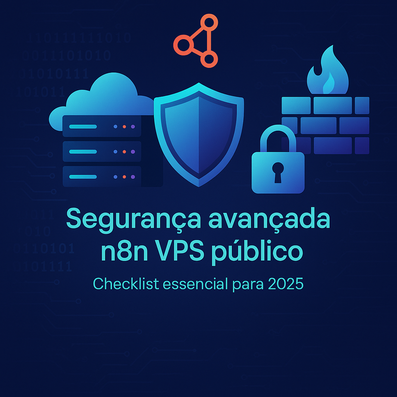 Uma imagem sobre Segurança avançada n8n VPS público: checklist 2025
