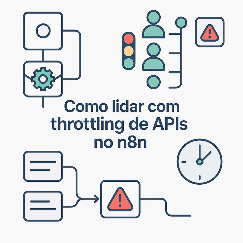 Uma imagem sobre Throttling de APIs no n8n: estratégias e exemplos práticos
