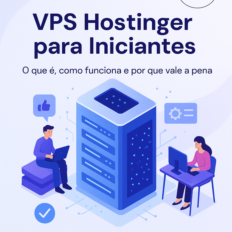 Uma imagem sobre VPS Hostinger para Iniciantes: Guia Completo e Cupom