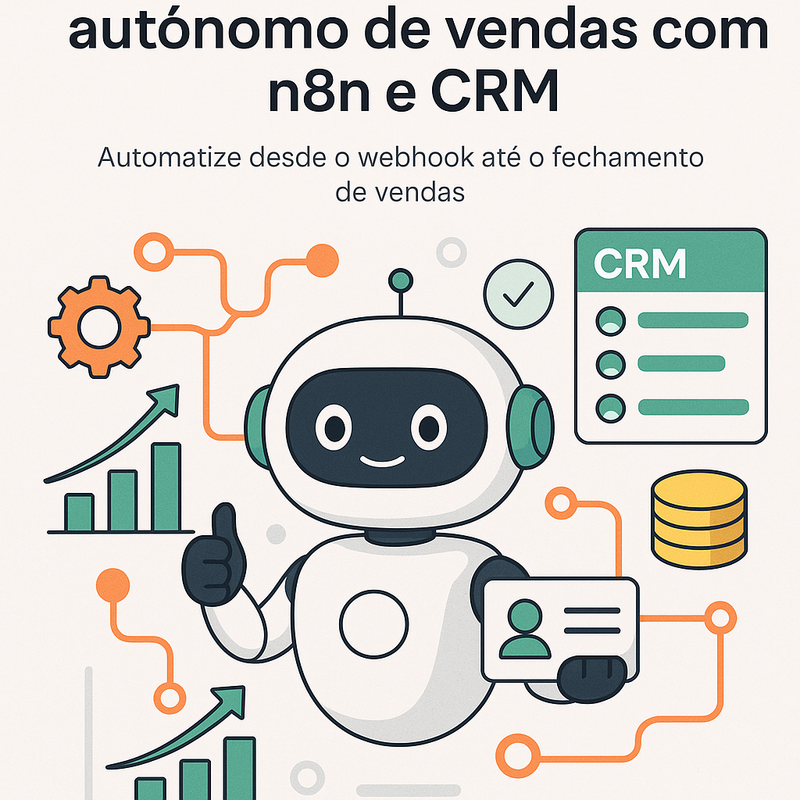 Como criar um agente autônomo de vendas com n8n e CRM totalmente integrado