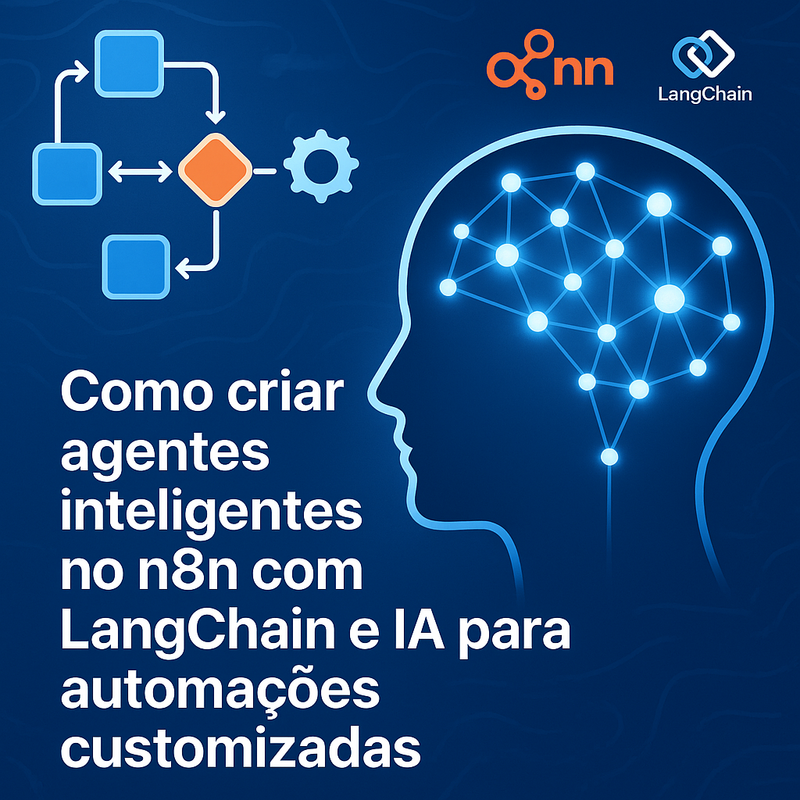 Uma imagem sobre Como criar agentes inteligentes no n8n com LangChain