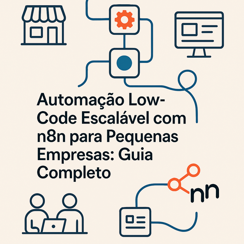Uma imagem sobre Automação low-code escalável com n8n para PMEs