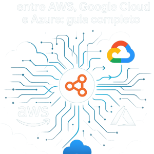 Automação multi-cloud com n8n entre AWS, Google Cloud e Azure: guia completo
