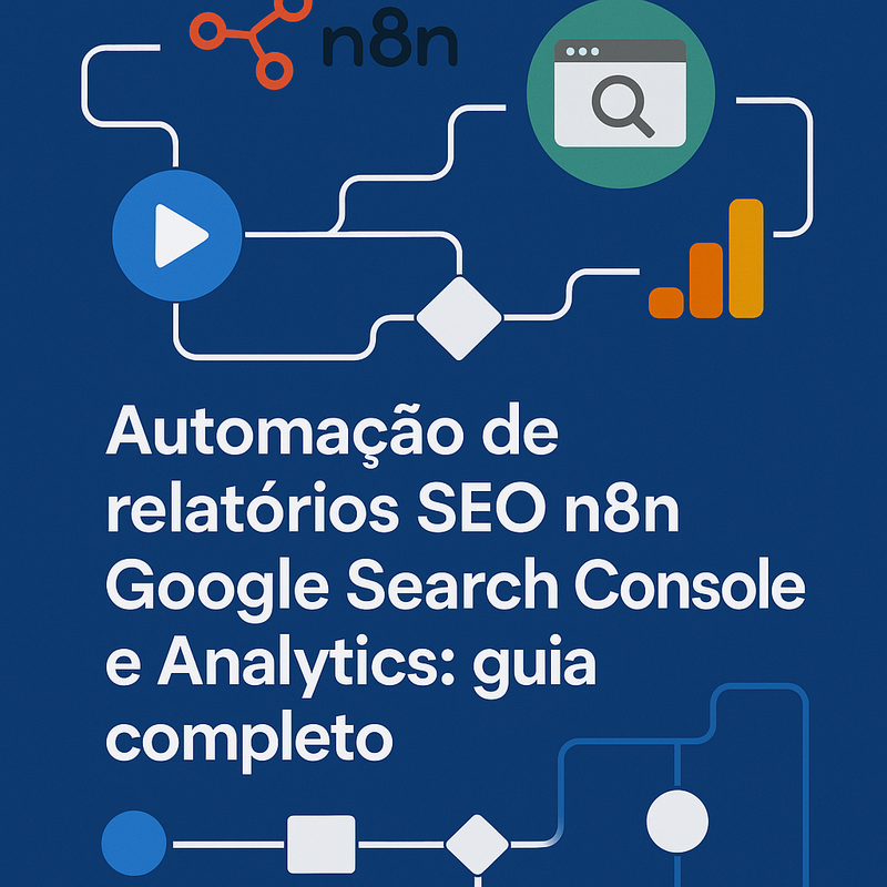 Automação de relatórios SEO n8n Google Search Console e Analytics: guia completo