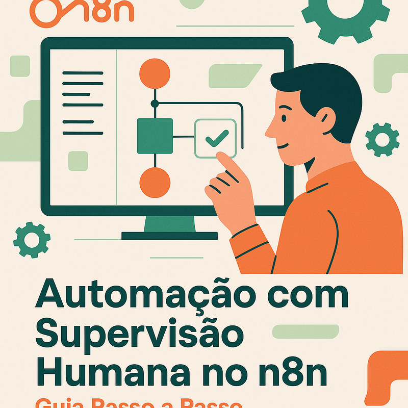 Uma imagem sobre Automação com supervisão humana no n8n passo a passo