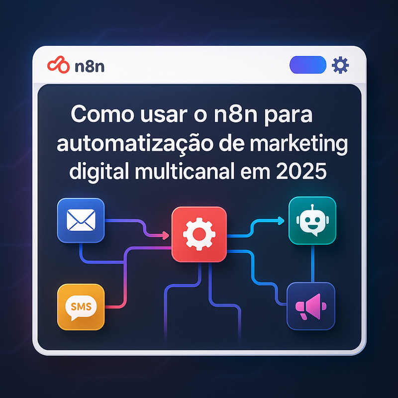 Como usar o n8n para automatização de marketing digital multicanal em 2025
