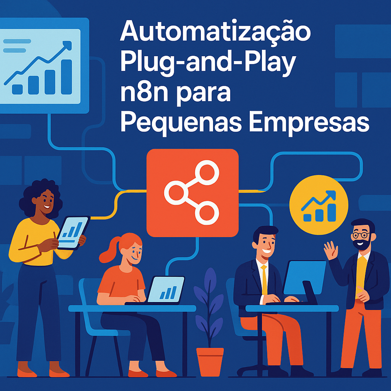 Uma imagem sobre Automatização Plug-and-Play n8n para Pequenas Empresas