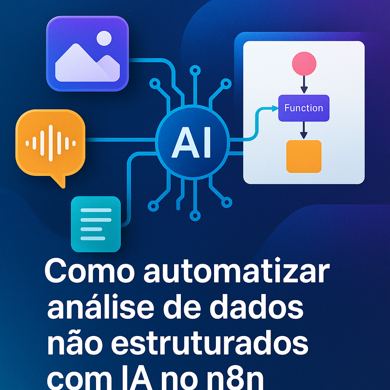 Uma imagem sobre Automatizar análise de dados não estruturados com IA no n8n