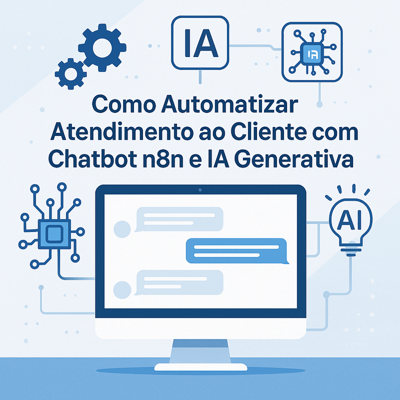 Como Automatizar Atendimento ao Cliente com Chatbot n8n e IA Generativa