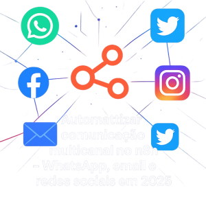 Como automatizar comunicação multicanal no n8n: WhatsApp, email e redes sociais em 2026