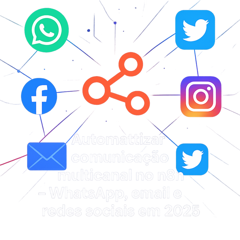 Uma imagem sobre Automatizar comunicação multicanal n8n WhatsApp 2025