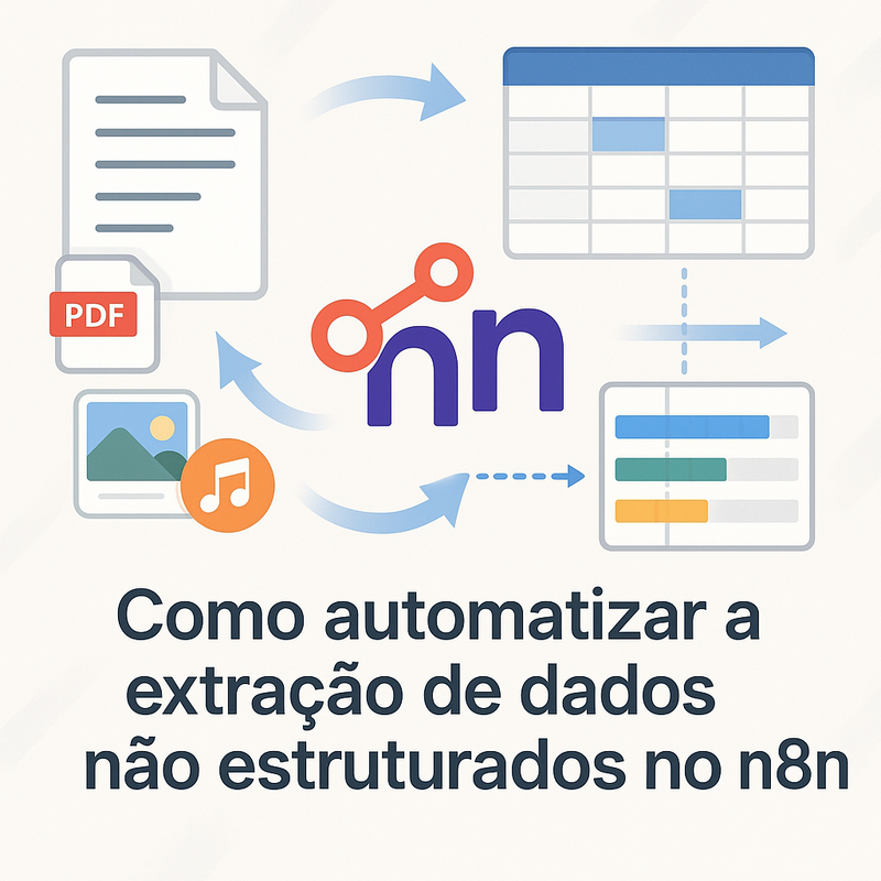Uma imagem sobre Automatizar extração de dados não estruturados n8n