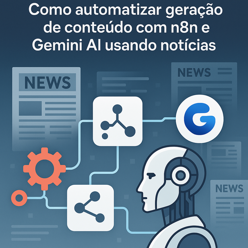 Uma imagem sobre Automatizar geração de conteúdo com n8n e Gemini AI
