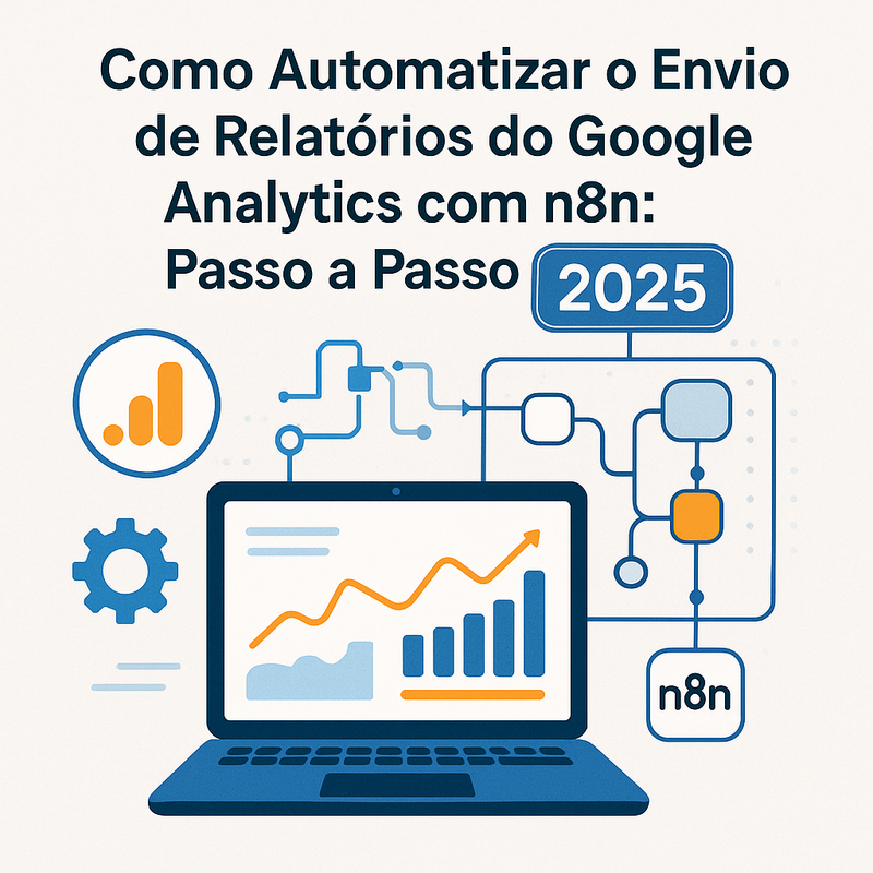 Como Automatizar o Envio de Relatórios do Google Analytics com n8n: Passo a Passo 2025