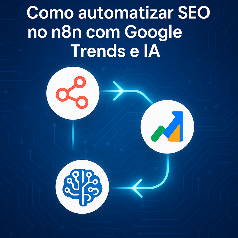 Uma imagem sobre Automatizar SEO no n8n com Google Trends e IA