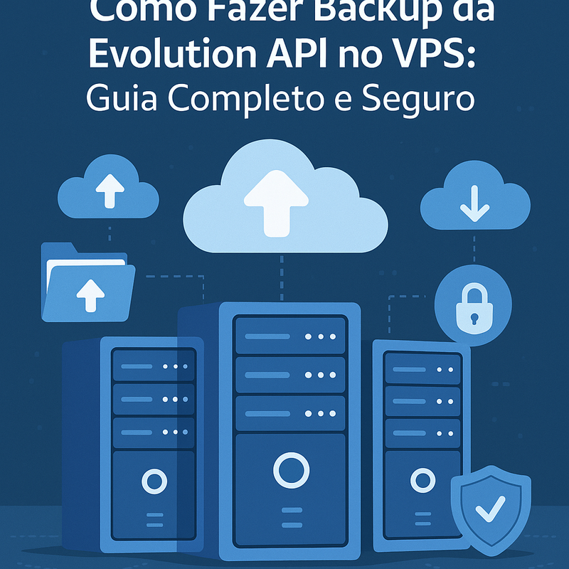 Uma imagem sobre Como fazer backup da Evolution API no VPS seguro