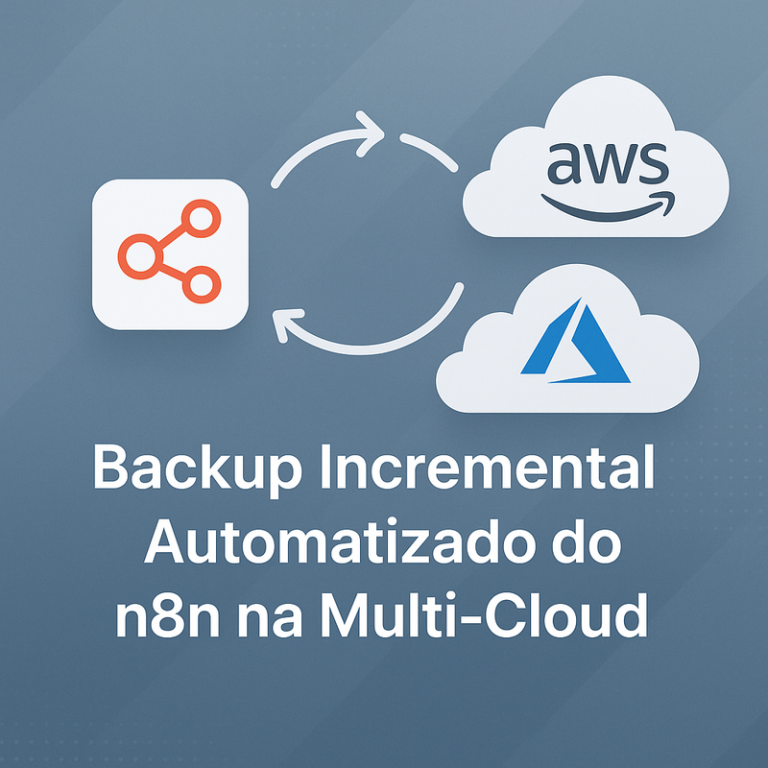 Como fazer backup incremental automatizado do n8n na multi-cloud