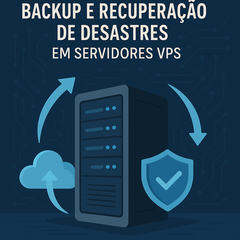 Uma imagem sobre Backup e recuperação de desastres em servidores VPS