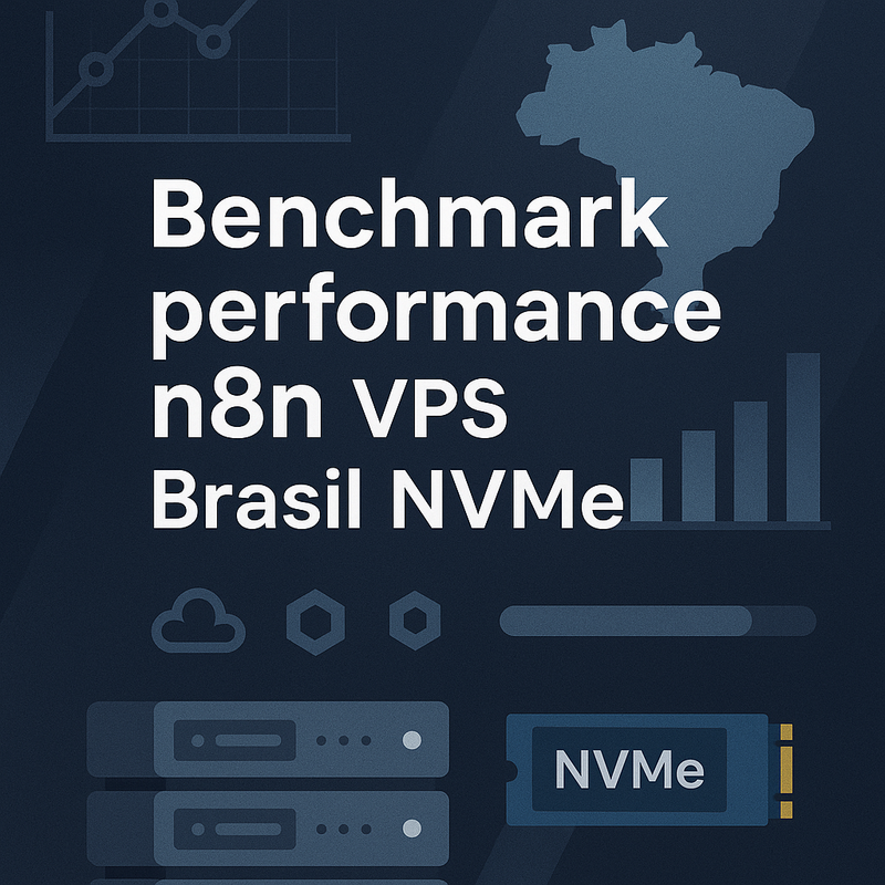 Benchmark performance do n8n em VPS: Brasil, NVMe e melhores provedores