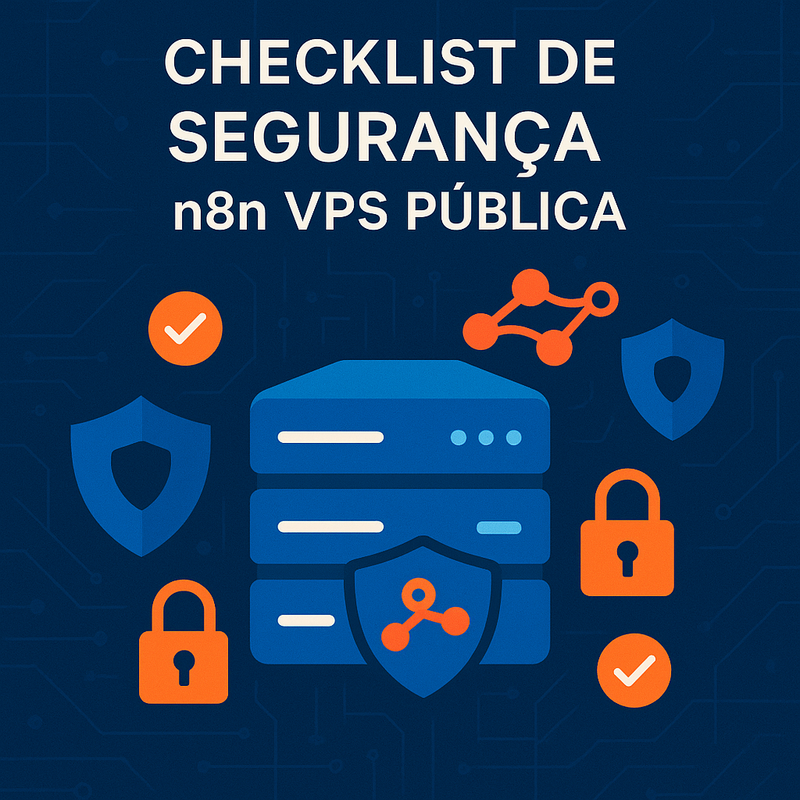 Checklist de segurança n8n VPS pública: como proteger seu servidor