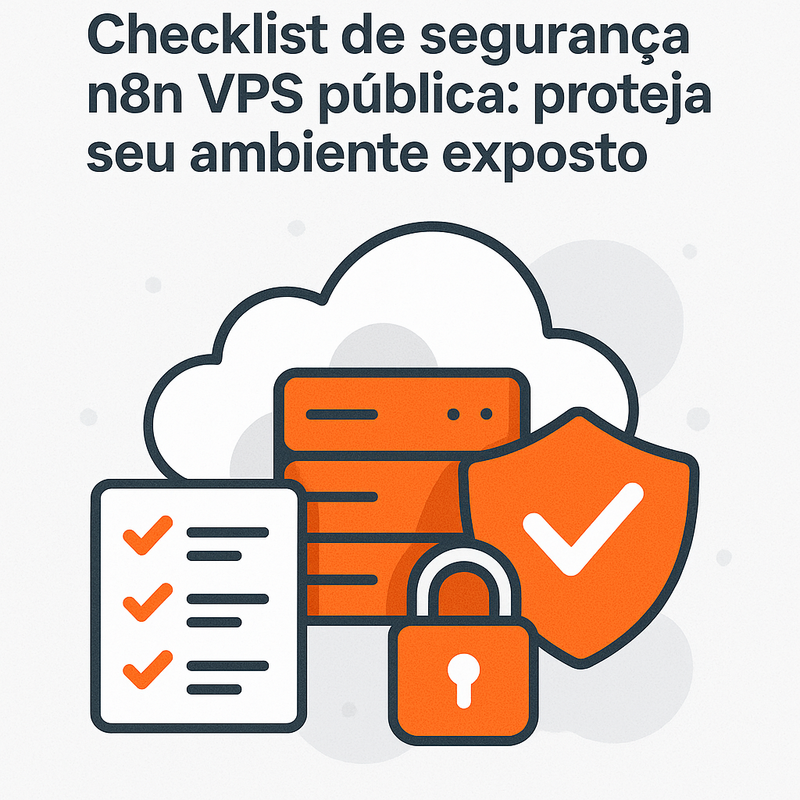 Uma imagem sobre Checklist de segurança n8n VPS pública: proteja seu ambiente