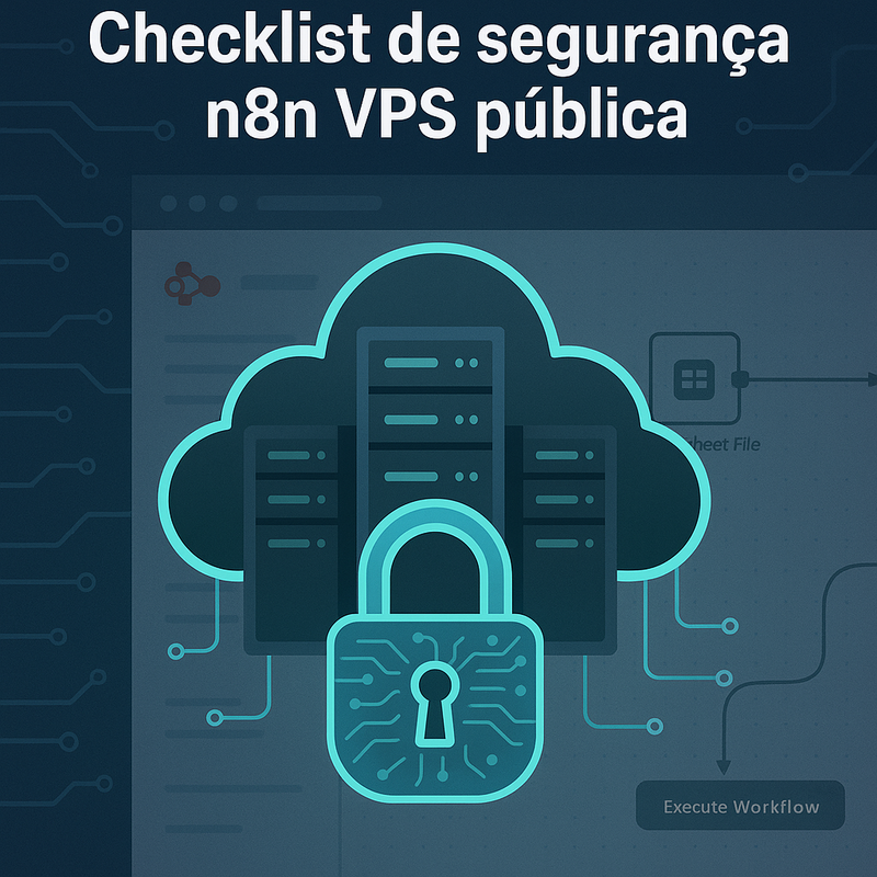 Uma imagem sobre Checklist de segurança n8n VPS pública completo