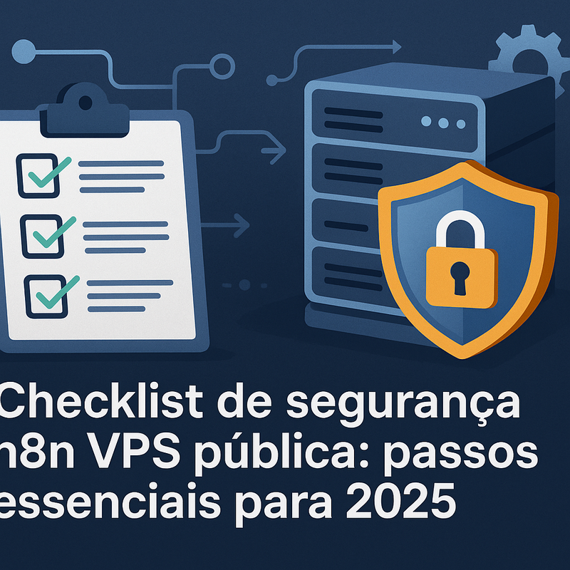 Checklist de segurança n8n VPS pública: passos essenciais para 2025