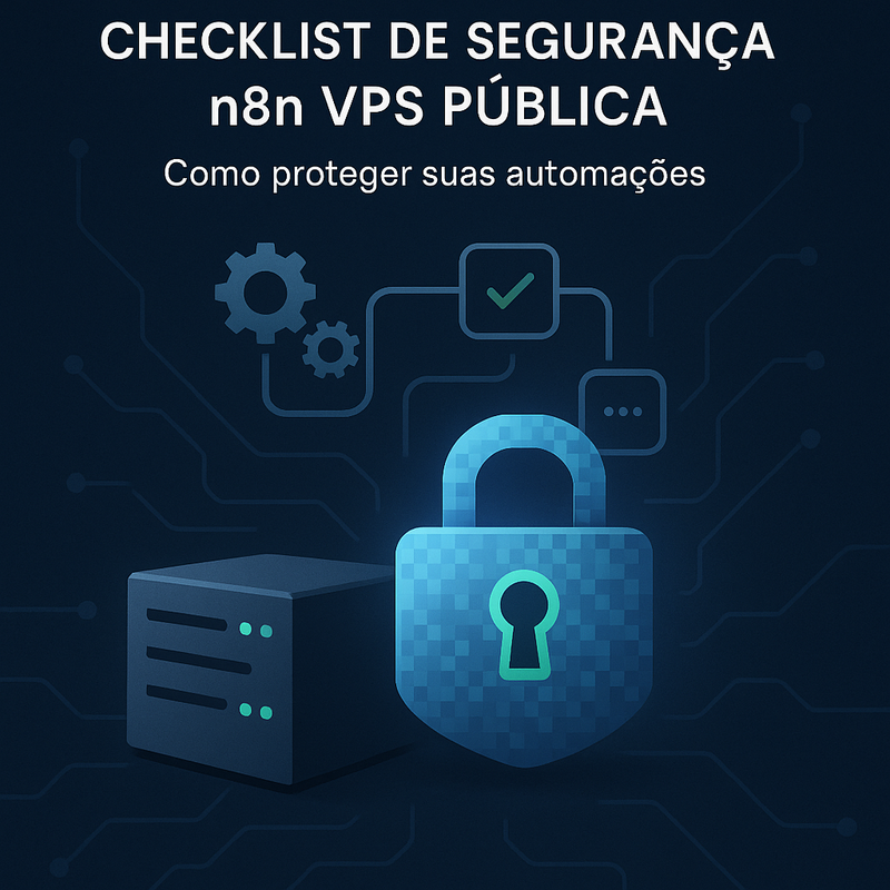 Checklist de segurança n8n VPS pública: como proteger suas automações