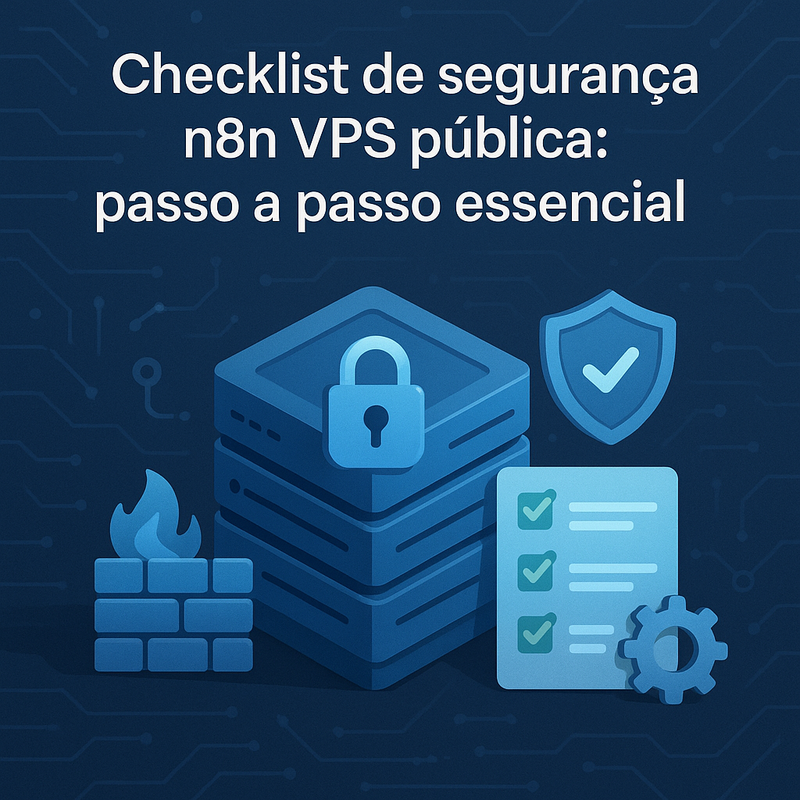 Uma imagem sobre Checklist de segurança n8n VPS pública: confira agora